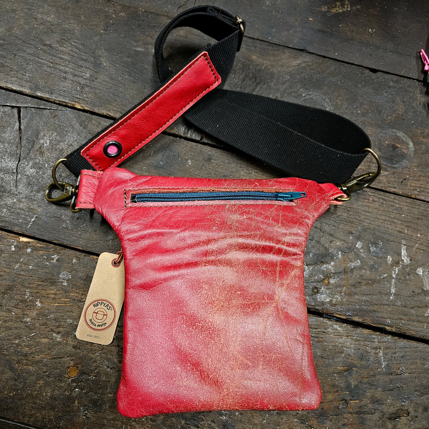 Luxe Hippers rood roze sport