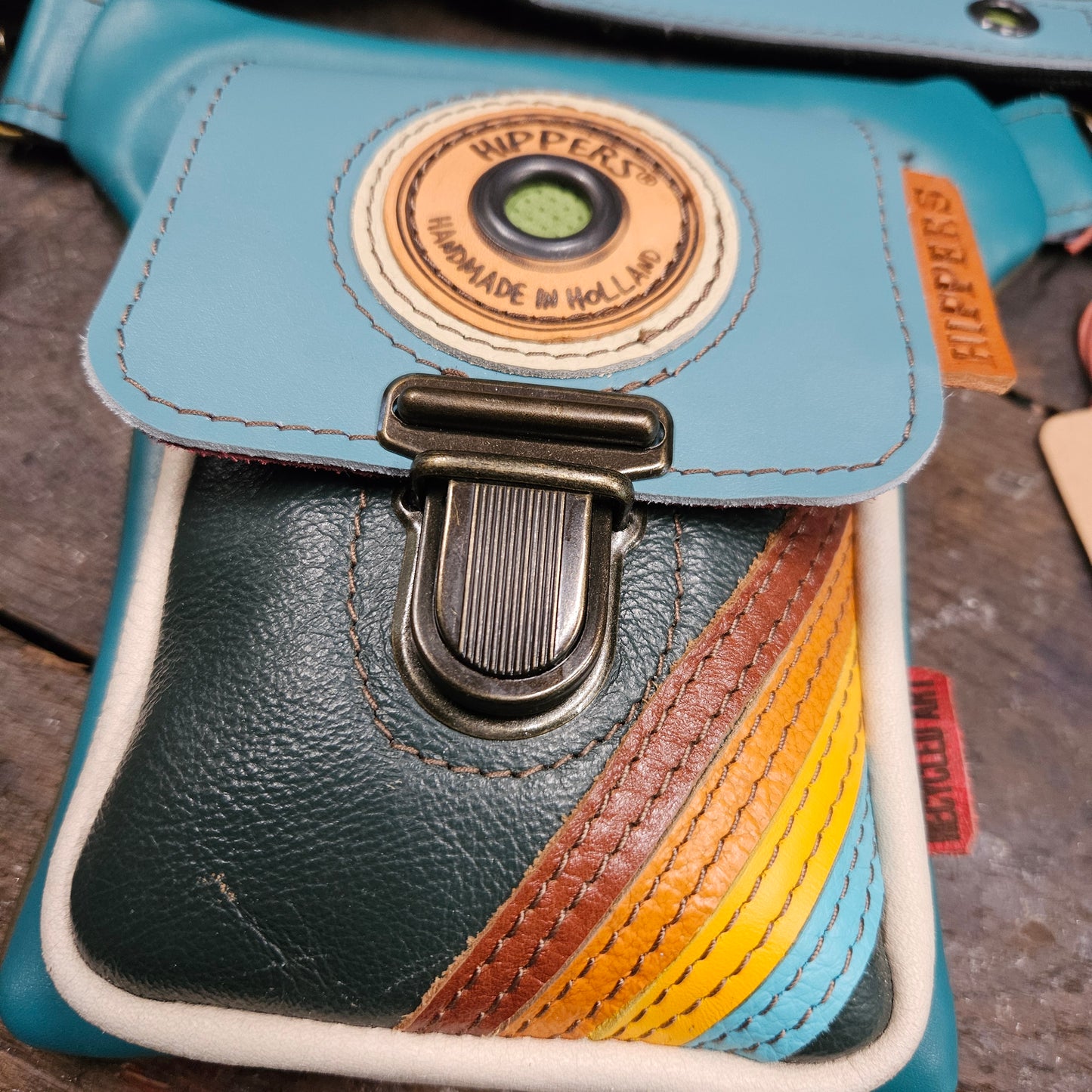 Luxe Hippers aqua vintage