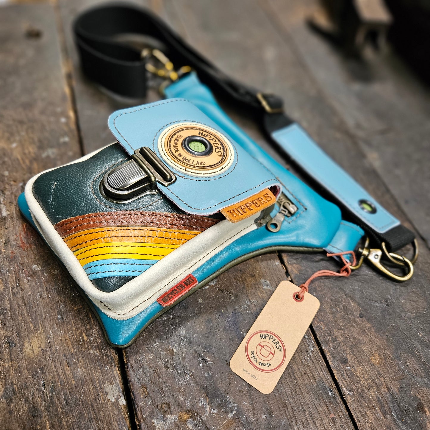 Luxe Hippers aqua vintage