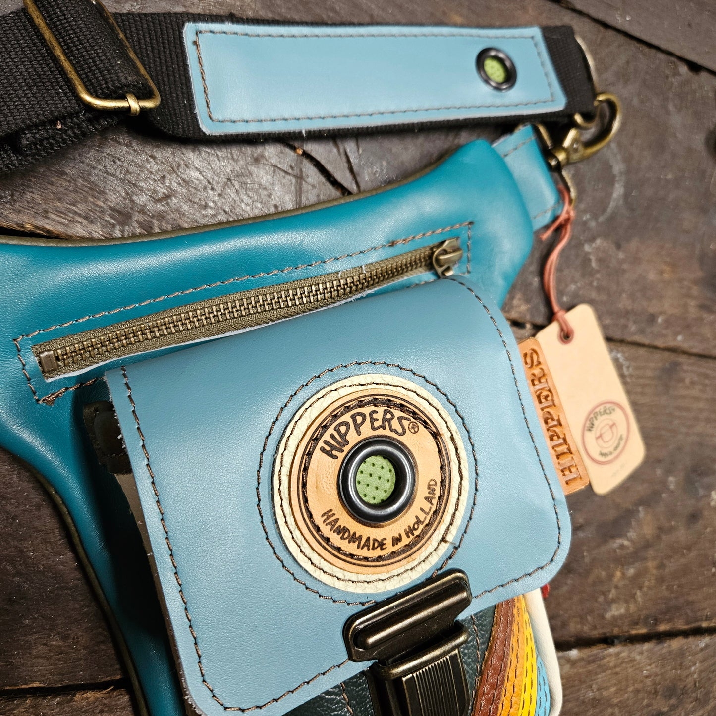 Luxe Hippers aqua vintage