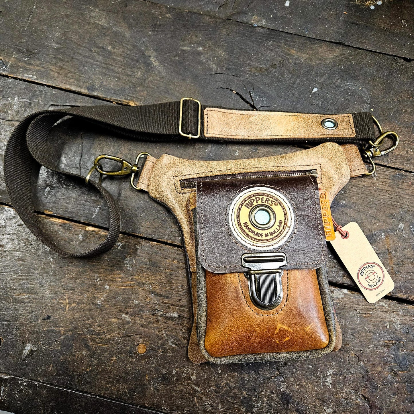 Luxe Hippers bruin