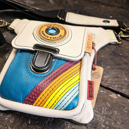 Luxe Hippers creme/aqua vintage