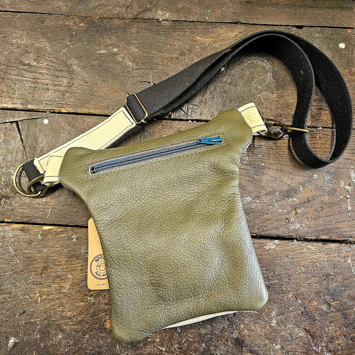 Luxe Hippers creme/aqua vintage