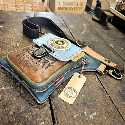 Luxe Hippers groen/bruin industry