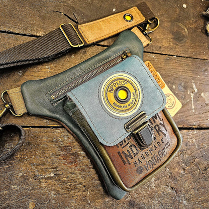 Luxe Hippers groen/bruin industry