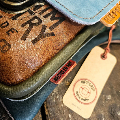 Luxe Hippers groen/bruin industry