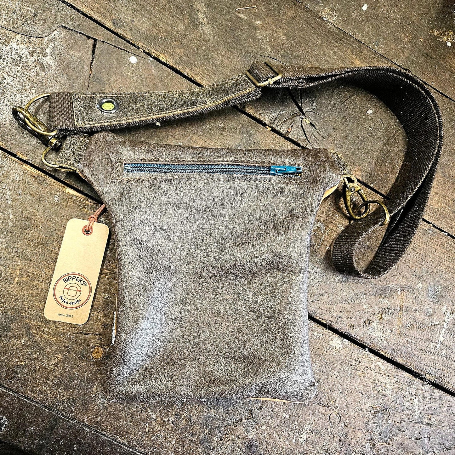 Luxe Hippers groen/bruin industry
