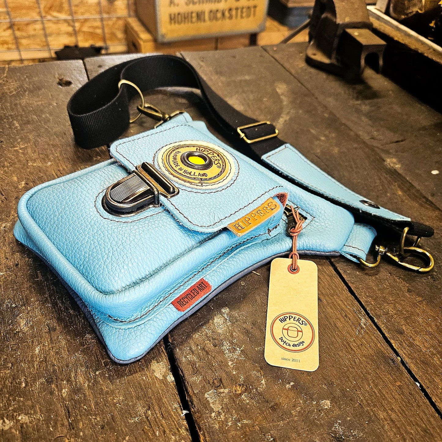 Luxe Hippers lichtblauw