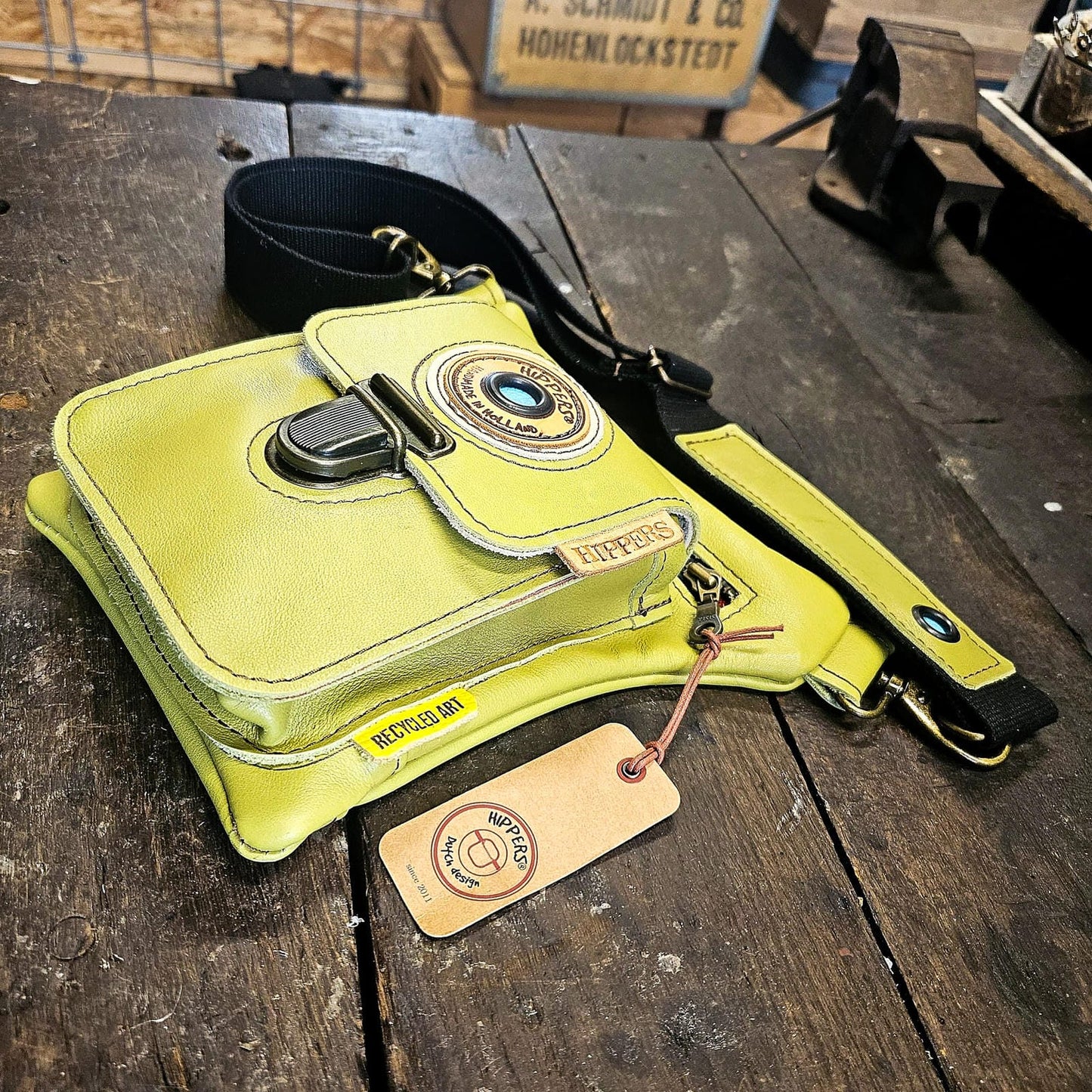 Luxe Hippers lichtgroen