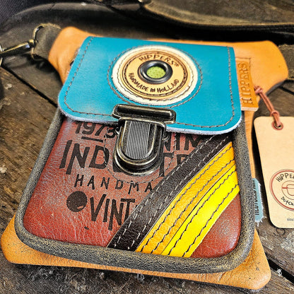 Luxe Hippers rood vintage/industry