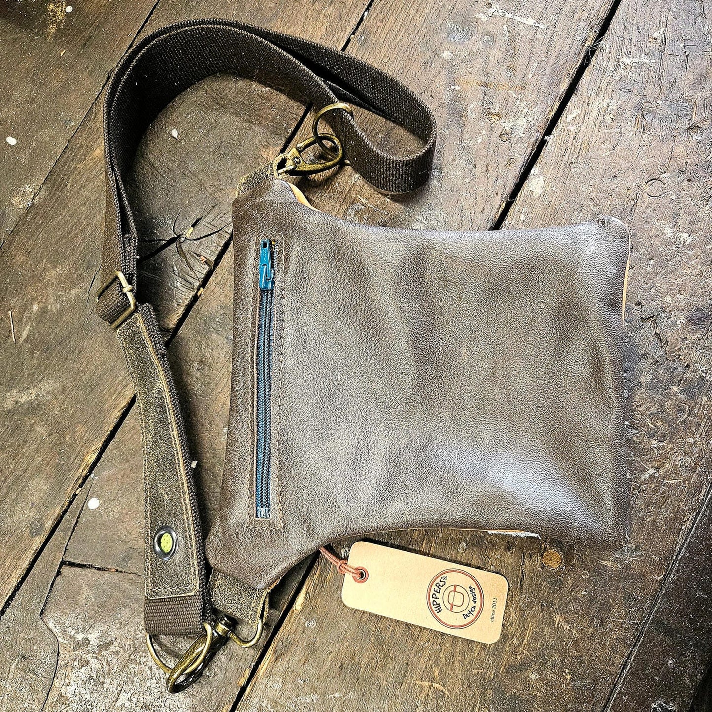 Luxe Hippers rood vintage/industry