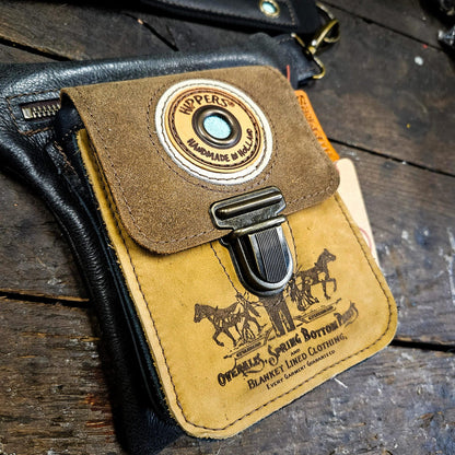 Luxe Hippers zwart bruin vintage II