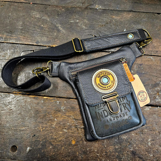 Luxe Hippers zwart vintage