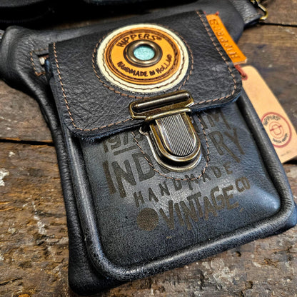 Luxe Hippers zwart vintage