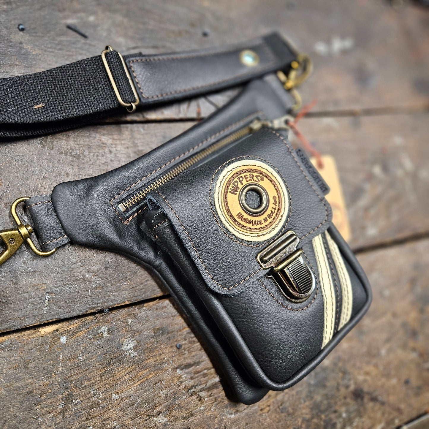 Luxe Hippers zwart sport