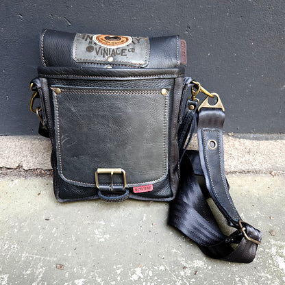 Gordeltas mini zwart