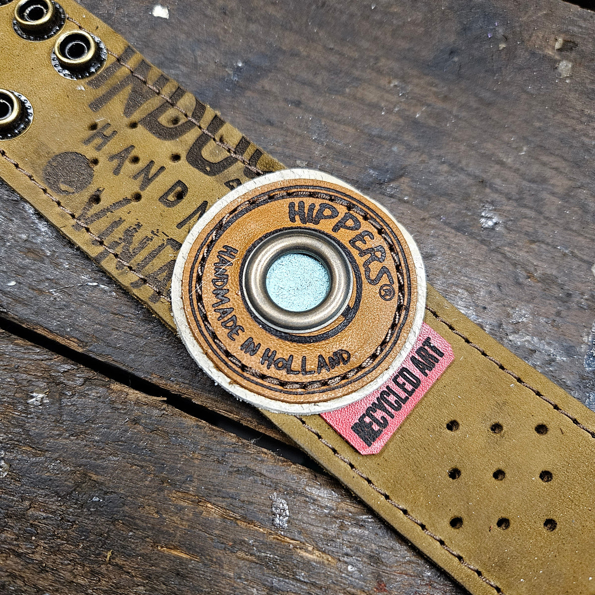 Hippers Armband bruin industry