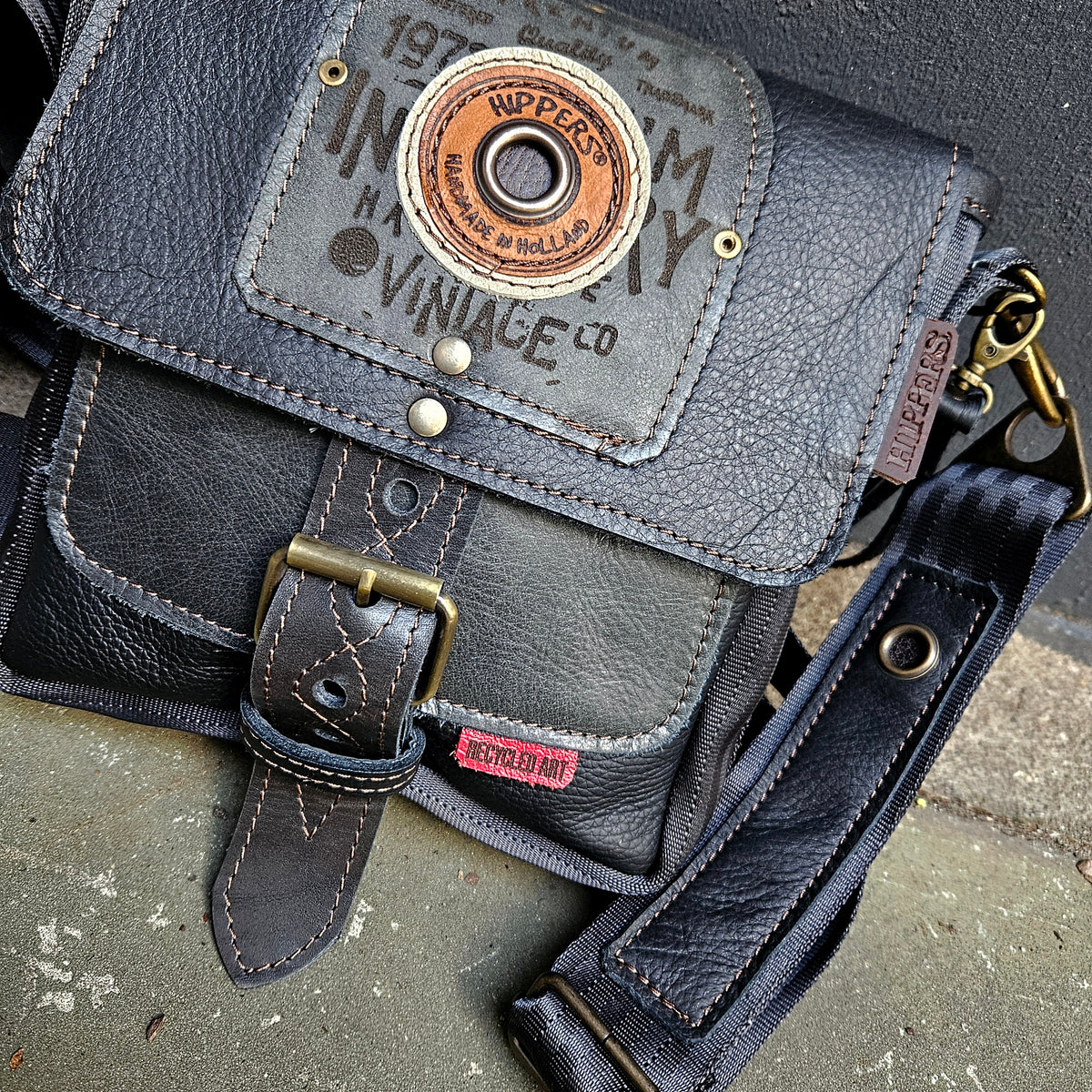 Gordeltas mini zwart