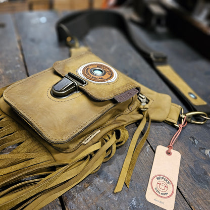 Luxe Hippers bruin franje I