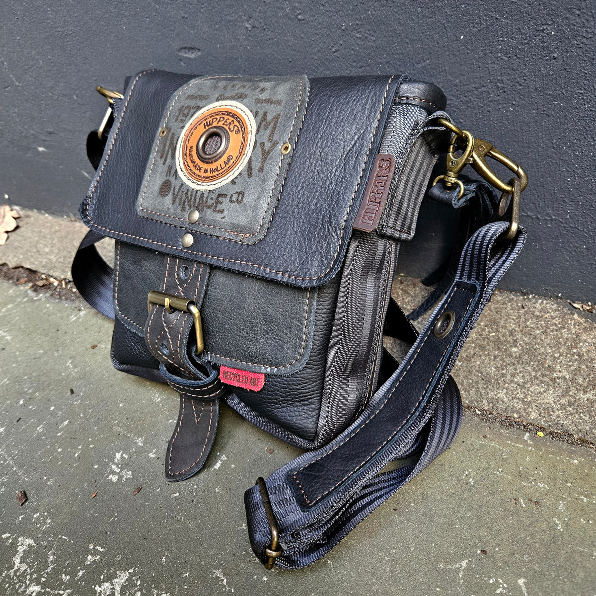 Gordeltas mini zwart