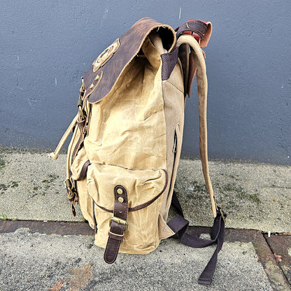 Rugzak oldschool camel