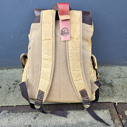 Rugzak oldschool camel