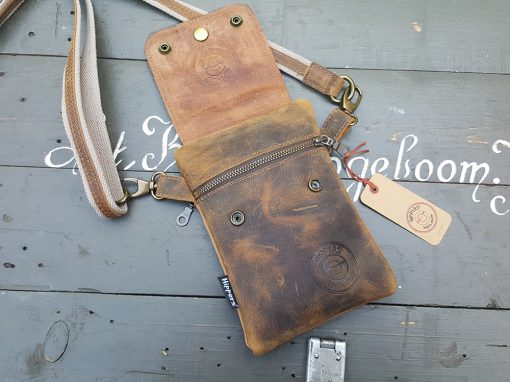 Dubbele broekzak bruin Hippers Dutch Design - Afbeelding 6