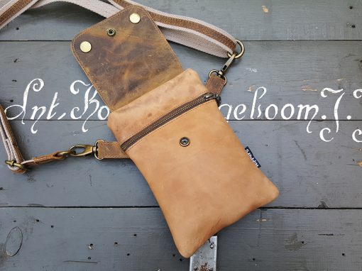 Dubbele broekzak bruin Hippers Dutch Design - Afbeelding 2