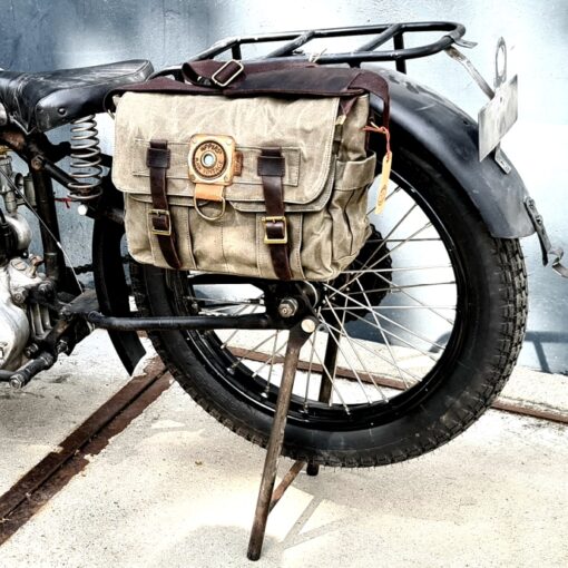 Raw Vintage schoudertas canvas Army - Afbeelding 11