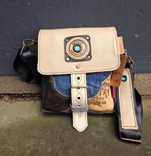 Hippers Gordeltas 'Mini' beige jeans