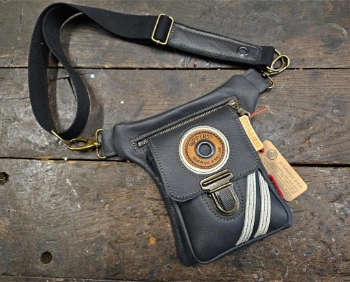 Luxe Hippers heuptas zwart sport rood zwart