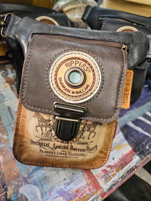 Luxe Hippers heuptas zwart bruin horses