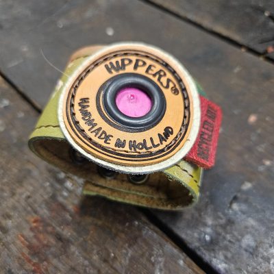 Hippers Armband Groen (paint) Roze II