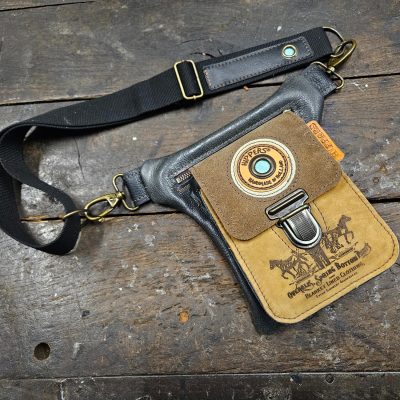 Luxe Hippers heuptas zwart bruin horses II