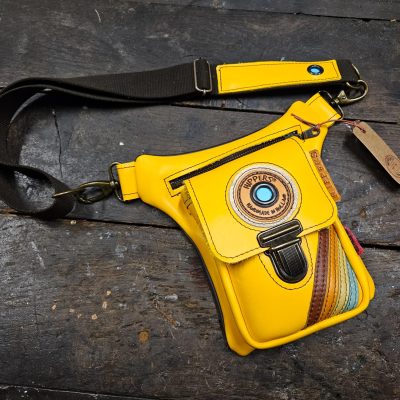 Luxe Hippers heuptas oker Vintage