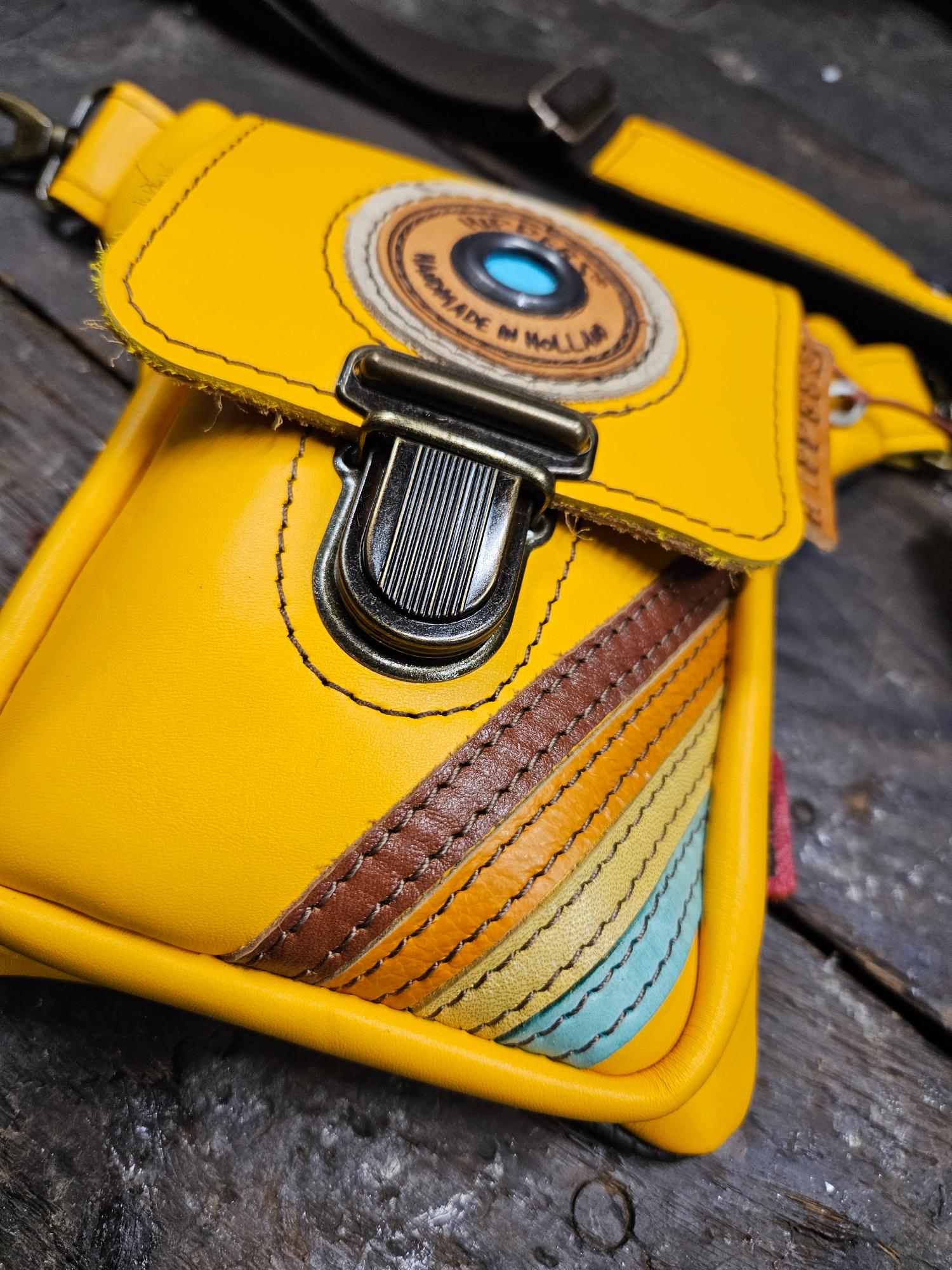 Luxe Hippers heuptas oker Vintage - Afbeelding 2