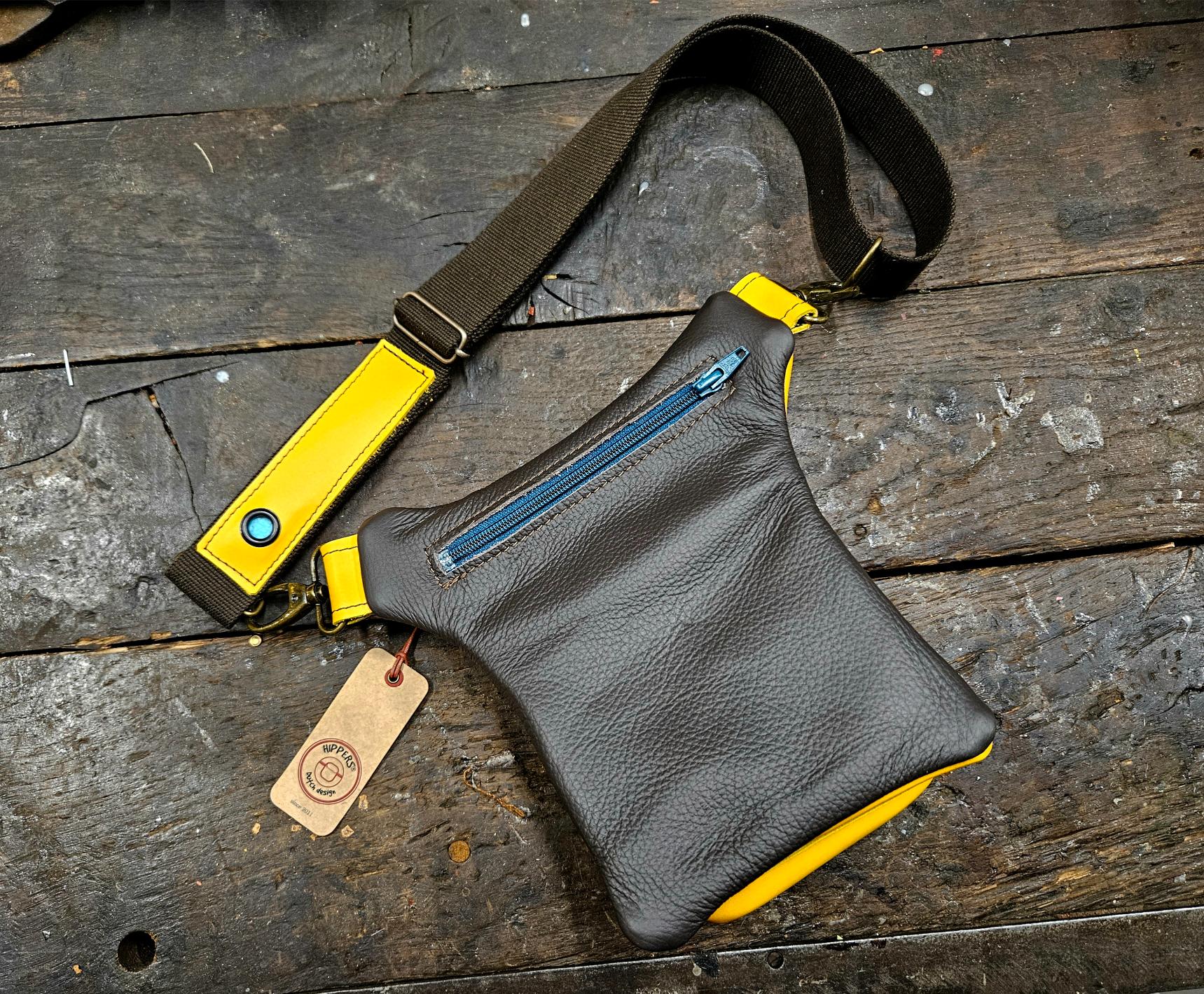 Luxe Hippers heuptas oker Vintage - Afbeelding 5