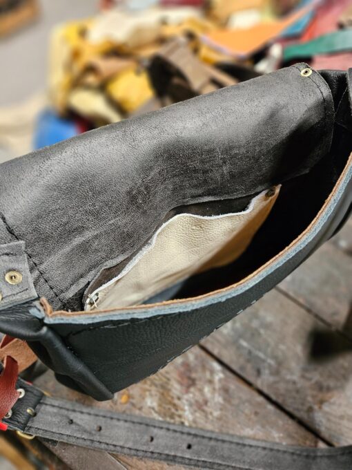 Unieke schoudertas 'Skull Helmet' - Afbeelding 6