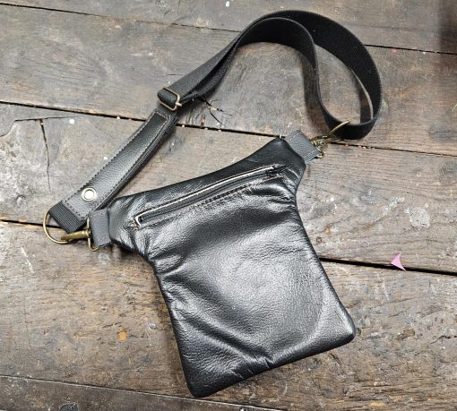 Luxe Hippers heuptas zwart/bruin jeans II - Afbeelding 9