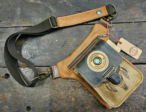 Luxe Hippers heuptas ruw bruin III