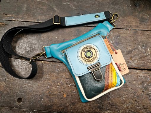 Luxe Hippers heuptas vintage aqua stripes