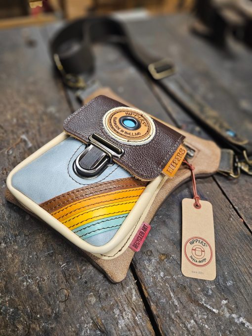 Luxe Hippers heuptas vintagebruin - Afbeelding 3