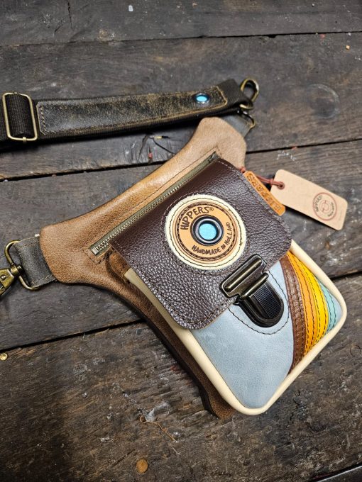 Luxe Hippers heuptas vintagebruin - Afbeelding 5