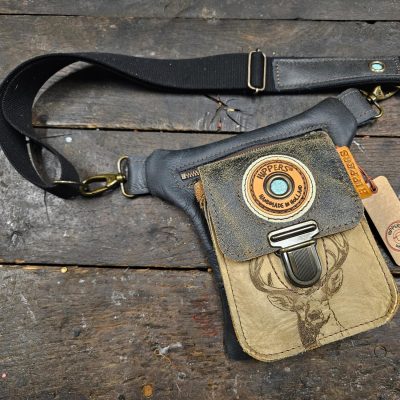Luxe Hippers heuptas zwart bruin hert