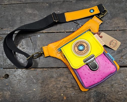 Luxe Hippers heuptas geel roze oranje