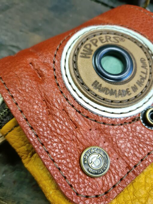 Heuptas Hippers 2-zijdig vintage oranje bruin stripes - Afbeelding 6