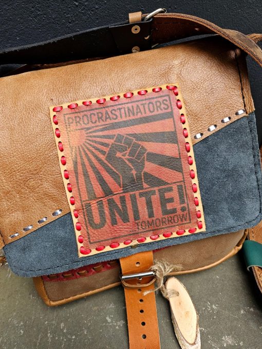 Unieke schoudertas 'Unite' - Afbeelding 2