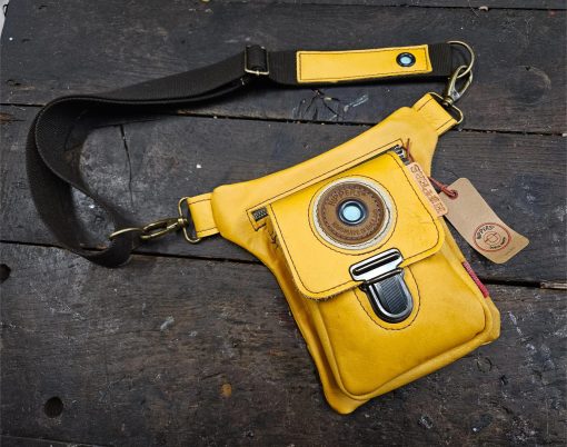 Luxe Hippers heuptas vintage geel