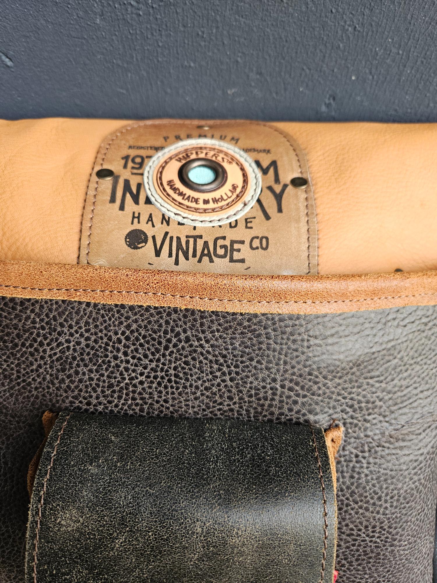 Hippers Gordeltas (laptop) Vintage bruin NABESTELLING - Afbeelding 12