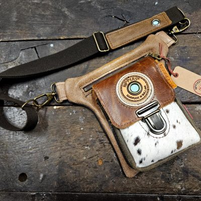 Luxe Hippers heuptasbruin gevlekt